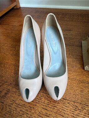 Sergio Rossi peep toe heel
